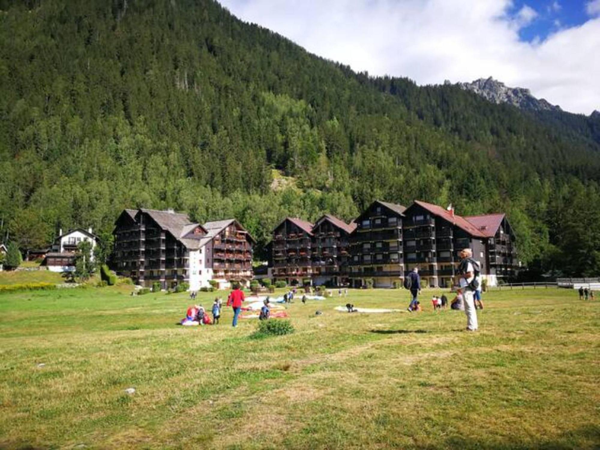 Le Savoy - Terrasse Avec Vue Sur Le Mont-Blanc Lejlighed Chamonix Eksteriør billede